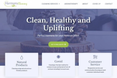 Harmony Home Cleaning - Web Design and Development
